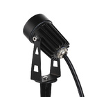 Espeto Para Jardim Nordecor Oyne Led 3w Bivolt Preto Luz Verd