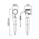 Espeto Para Jardim Stella S.ground Led 18,5w Bivolt Preto 300