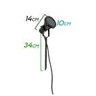 Espeto Projetor De Jardim Para Lâmpada Par20 St1874