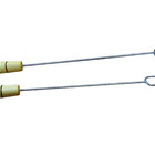 Espetos Para Churrasco 6 Un + Rastelo Para Brasa + Garfo 39 Cm