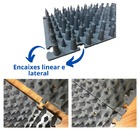 Espícula Inibidora Anti Invasão Gatos E Pombos 14 Mts Cinza