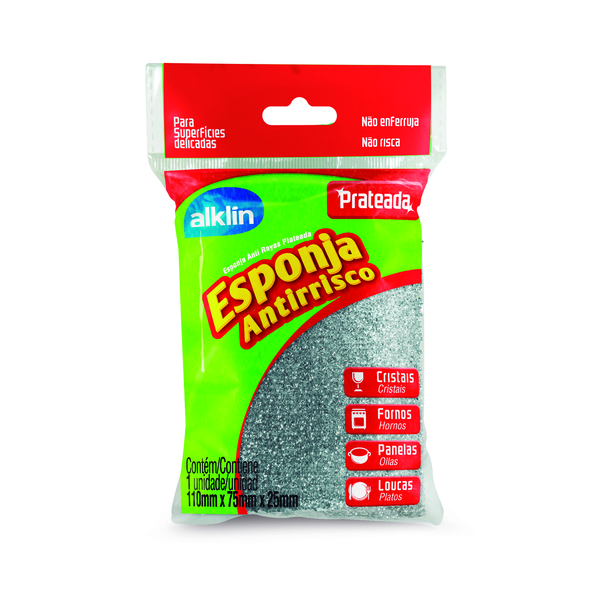 Resultado de imagem para esponja de prata alklin