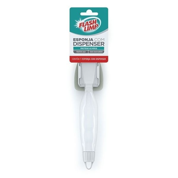 Esponja Com Dispenser Flashlimp