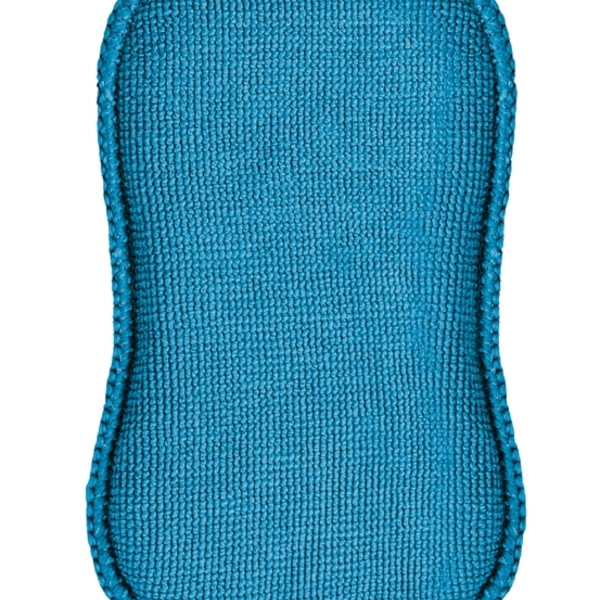 Esponja De Limpeza Dupla Face Em Microfibra E Camurca Tramont