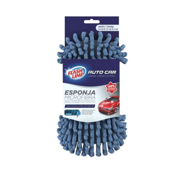 Esponja Microfibra Automotiva Flash Limp Aut9423 | Leroy Merlin