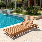 Espreguiçadeira 429 Roma  Madeira Maciça Madeira