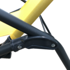 Espreguiçadeira Aço Fiesta 99x60x136cm Amarelo