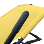 Espreguiçadeira Aço Fiesta 99x60x136cm Amarelo