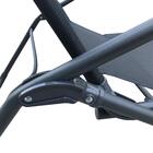 Espreguiçadeira Aço Fiesta 99x60x136cm Preto