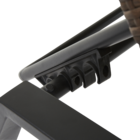 Espreguiçadeira Aço Rattan Zena Marrom 65x200cm