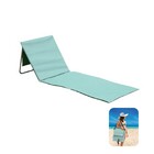 Espreguiçadeira Ajustável Dobrável Com Alça Bolso 160x55cm -