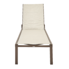 Espreguiçadeira Alumínio  Aquila 102x65x199cm Marrom Naterial