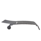 Espreguiçadeira Alumínio  Lyra 95x63x207cm  Cinza Naterial