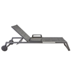 Espreguiçadeira Alumínio  Odyssea 87.5x64x222cm Cinza Naterial