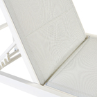 Espreguiçadeira Alumínio Aquila 102x65x199cm Branco Naterial