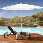 Espreguiçadeira Alumínio Aquila 199x65cm Cinza Escuro Naterial