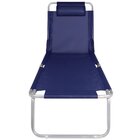 Espreguiçadeira Alumínio Azul Marinho - Mor