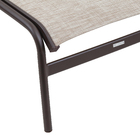 Espreguiçadeira Alumínio Cannes 52x72x193cm Marrom Portinaty