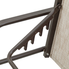 Espreguiçadeira Alumínio Cannes 52x72x193cm Marrom Portinaty