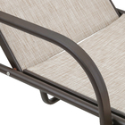 Espreguiçadeira Alumínio Cannes 52x72x193cm Marrom Portinaty