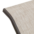 Espreguiçadeira Alumínio Cannes 52x72x193cm Marrom Portinaty