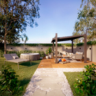 Espreguiçadeira Alumínio 5 Posições Lisboa 43x128x203cm Cinza Naterial