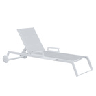 Espreguiçadeira Alumínio Odyssea Branca 4 Posições Naterial