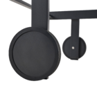 Espreguiçadeira Alumínio 4 Posições Persea Cinza 35,2x78x196,5cm Naterial