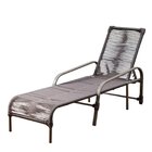 Espreguiçadeira Amsterdã 200cm X 64cm Corda Náutica Marrom