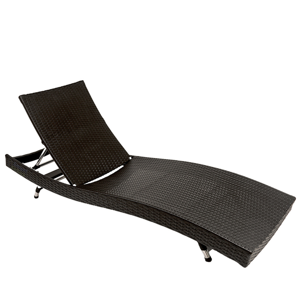 Espreguiçadeira Bona Em Alumínio, Fibra Sintética Com 6 Regul