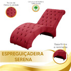 Espreguiçadeira Capitonê Serena Veludo Star Confort