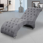 Espreguiçadeira Capitonê Serena Veludo Star Confort