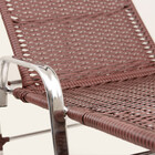 Espreguiçadeira Catar Esteira De Alumínio Para Piscina E Jard