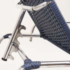 Espreguiçadeira Catar Esteira De Alumínio Para Piscina E Jard