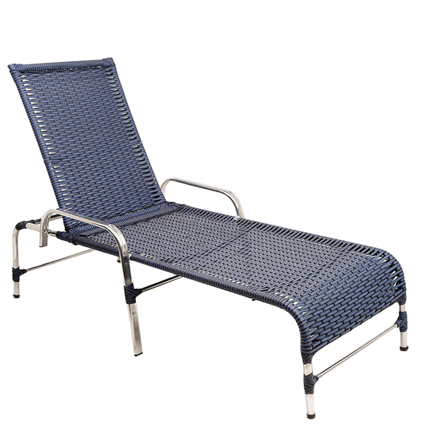 Espreguiçadeira Catar Esteira De Alumínio Para Piscina E Jard
