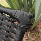 Espreguiçadeira Catar P/ Jardim E Piscina Reclinável Preto