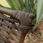 Espreguiçadeira Catar Para Jardim E Piscina Reclinável Argila