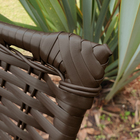 Espreguiçadeira Catar Para Jardim E Piscina Reclinável Marrom