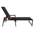 Espreguiçadeira Costa Rica - Preto