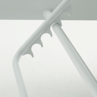 Espreguiçadeira de Alumínio 4 Posições Branca 44,5x211x93,5cm Athena Naterial