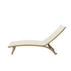 Espreguiçadeira De Alumínio Duna Bege