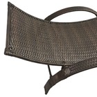 Espreguiçadeira De Fibra Sintética E Junco Copacabana 170cm