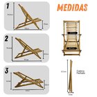 Espreguiçadeira De Madeira E Fios De Aço Maju - Sem Braços Ma