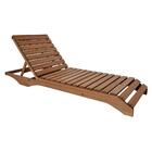 Espreguiçadeira De Madeira Ipanema Entalharte