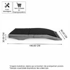 Espreguiçadeira De Madeira Para Piscina Reclinável/desmontáve