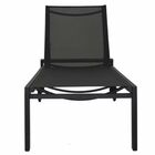 Espreguiçadeira De Piscina Alumínio E Tela Sling Modelo Gaivo