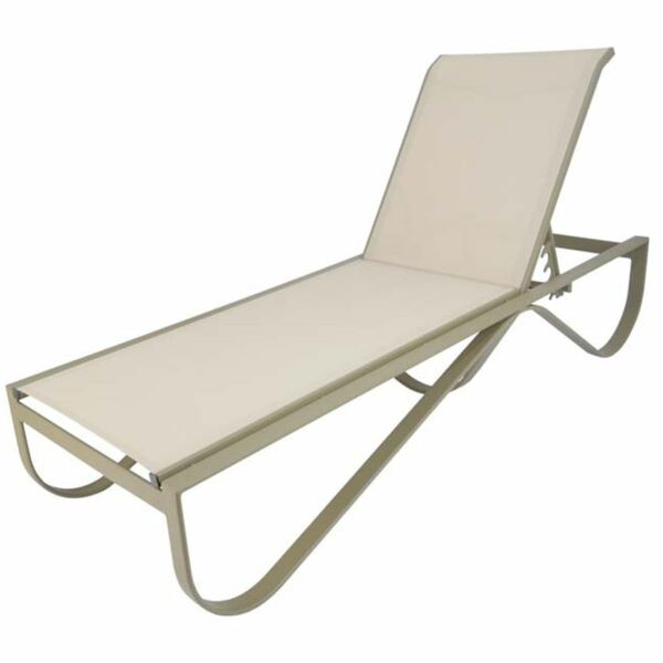 Espreguiçadeira De Piscina E Jardim Em Tela Sling Modelo Infi