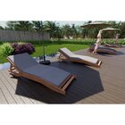 Espreguiçadeira Desmontável Confort Amadeirado