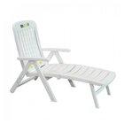 Espreguiçadeira Dobrável Miami Grosfillex  Branco/Cobre.