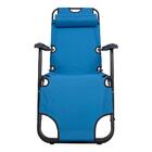 Espreguiçadeira Dobrável Pelegrin Pel-100c Azul